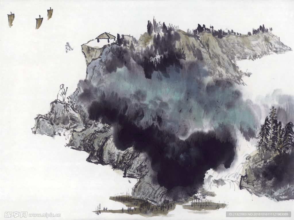水墨画