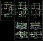 自建房施工图别墅施工图