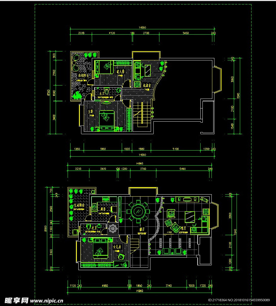 自建房施工图别墅施工图