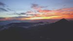天空 唯美夕阳 云层  云朵
