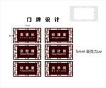 门牌