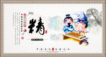 传统文化展板