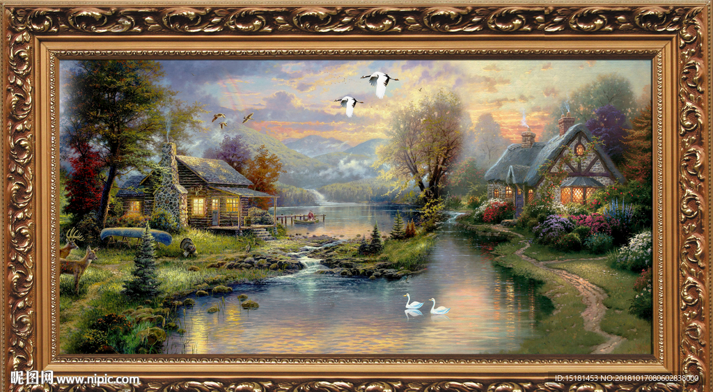 油画 油画风景