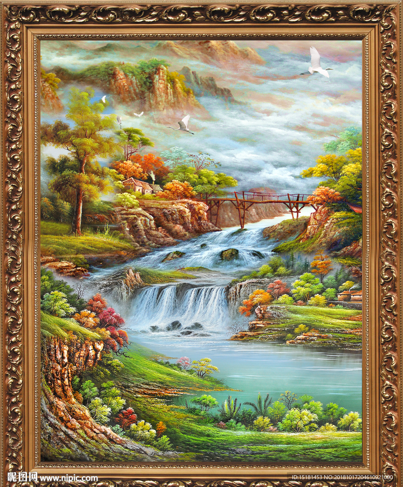 油画 油画风景