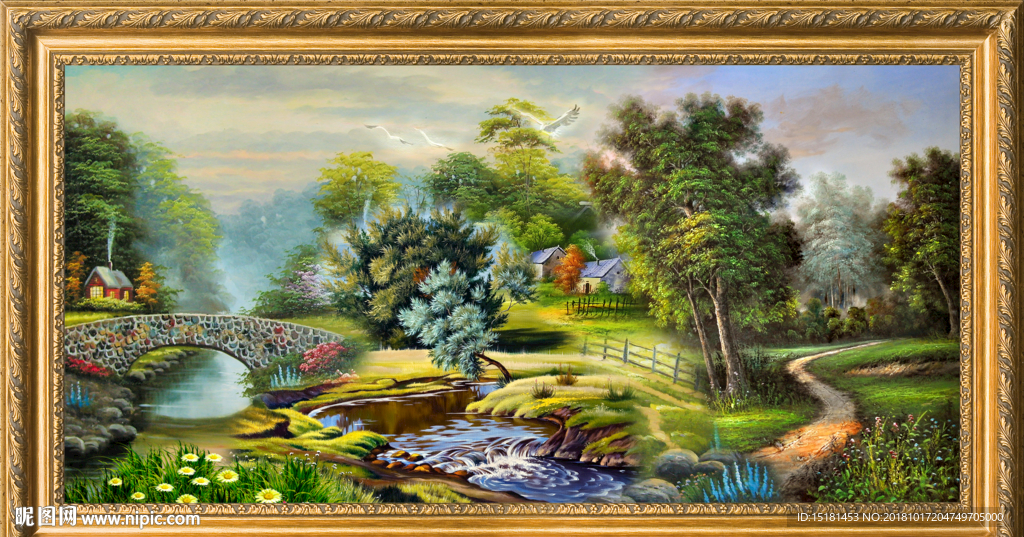 油画 油画风景