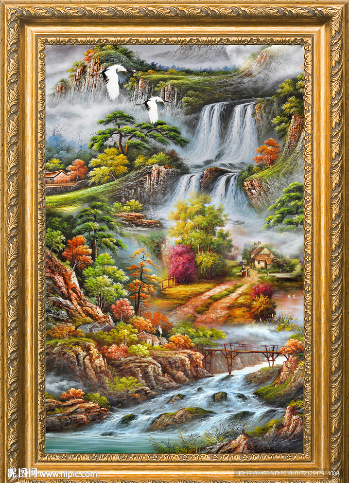 油画 油画风景