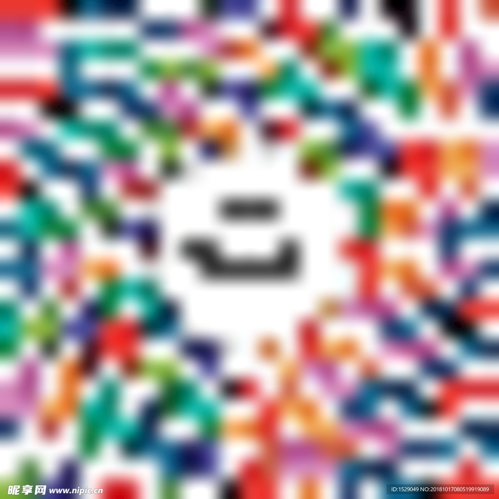 简约花纹图案