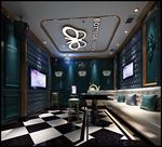 ktv包厢3D渲染模型
