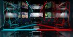 网吧网咖3D渲染模型