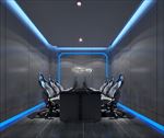 网吧网咖3D渲染模型