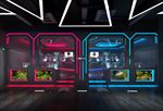网吧网咖3D渲染模型