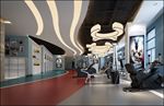 健身馆瑜伽馆3D渲染模型