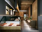 咖啡厅面包店3D渲染模型