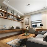 书房书斋3D场景模型
