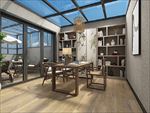 书房书斋3D场景模型