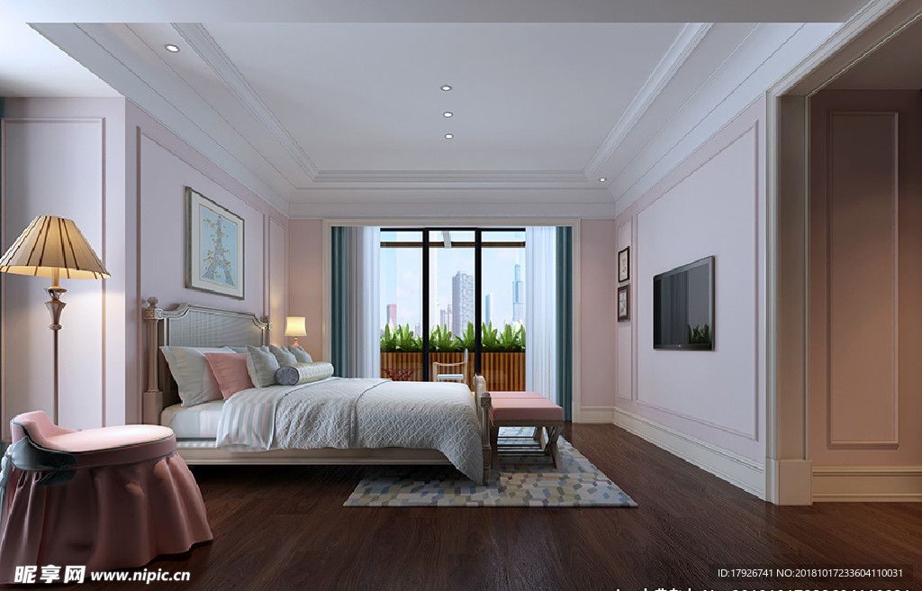 儿童房3D场景模型