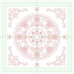 图纸拼花