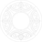 图纸拼花