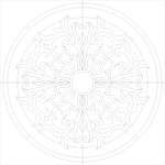 图纸拼花