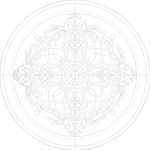 图纸拼花