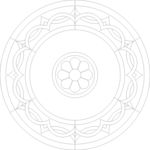 图纸拼花