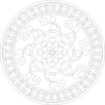 图纸拼花
