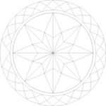 图纸拼花