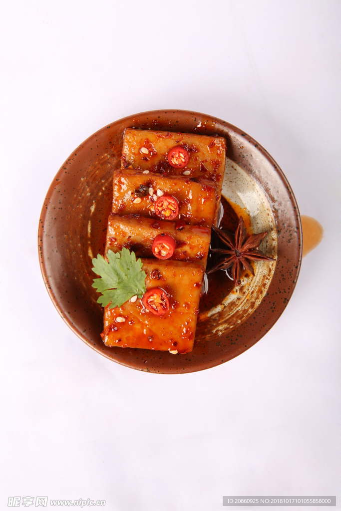 美味的豆干图片