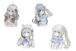 素描少女