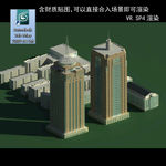 规划建筑 简易建筑 规划体块