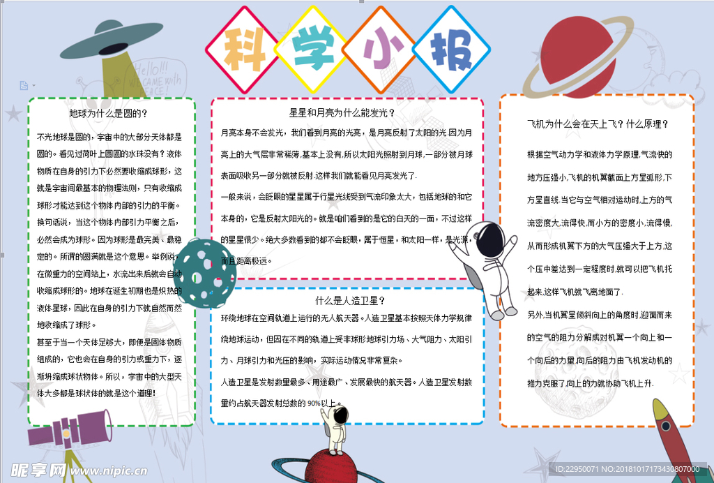 科学小报