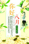 夏日促销，你好八月