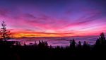 天空 唯美夕阳 云层 云朵