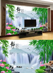 竹子背景墙