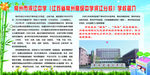 学校简介展板
