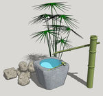 石臼水景