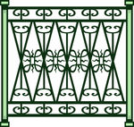 建筑花纹 镂空花纹 栏杆花纹