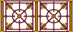 建筑花纹 镂空花纹 栏杆花纹