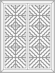 古建花纹 镂空花纹 古建窗花