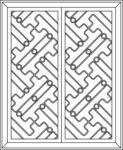 古建花纹 镂空花纹 中式窗花