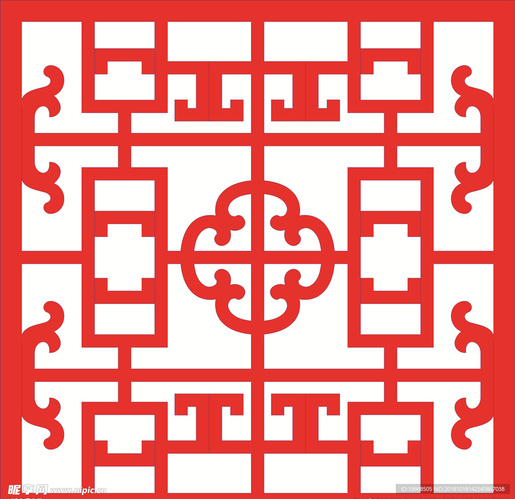 古建花纹 镂空花纹 古建窗花