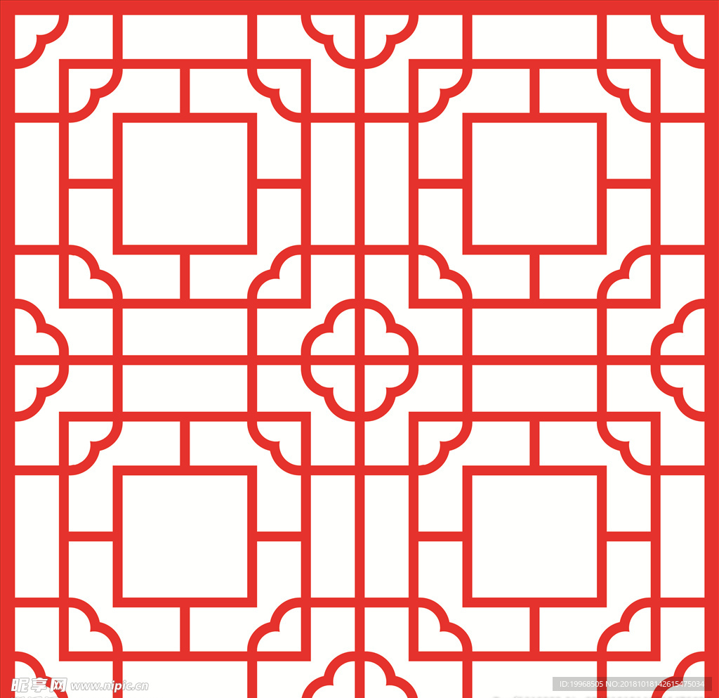 古建花纹 镂空花纹 古建窗花