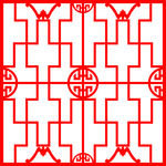 建筑花纹 镂空花纹 花纹图案