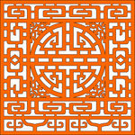 建筑花纹 镂空花纹 栏杆花纹