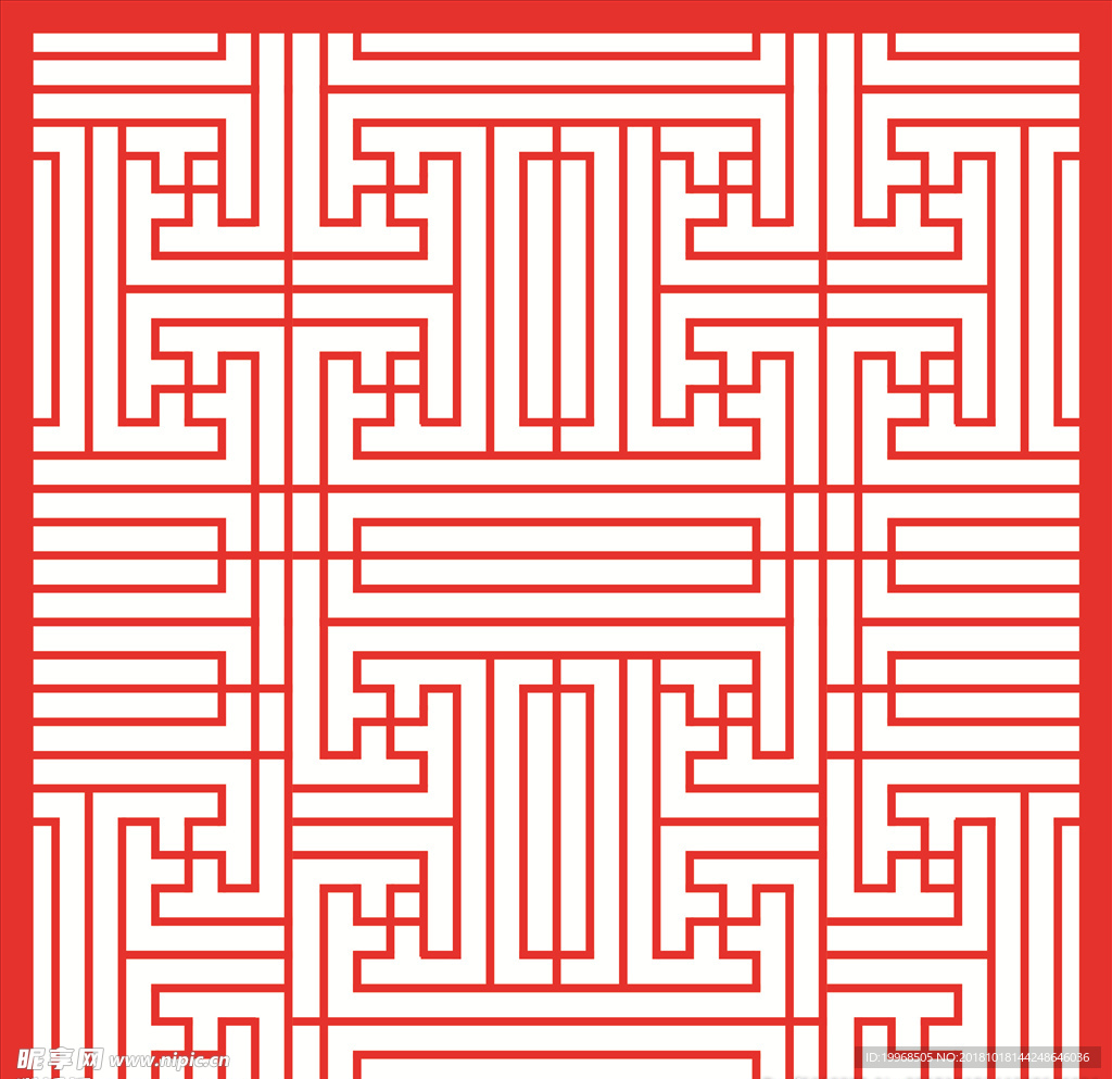 建筑花纹 镂空花纹 栏杆花纹