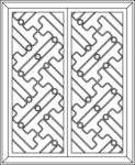 古建花纹 镂空花纹 古建窗花