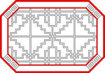 古建花纹 镂空花纹 花纹图案