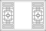 古建花纹 镂空花纹 花纹图案