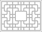 古建花纹 镂空花纹 古建窗花