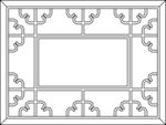 古建花纹 镂空花纹 古建窗花